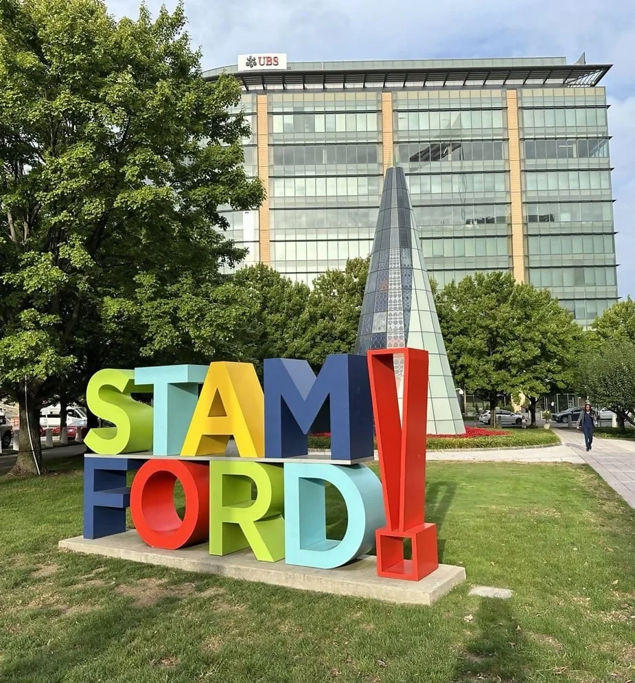 Cleaning services Stamford - downtown skyline