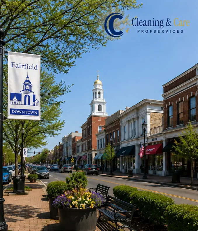 Cleaning services in Fairfield, CT - downtown Fairfield Center