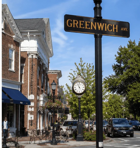 Cleaning services in Greenwich, CT - downtown Greenwich Avenue