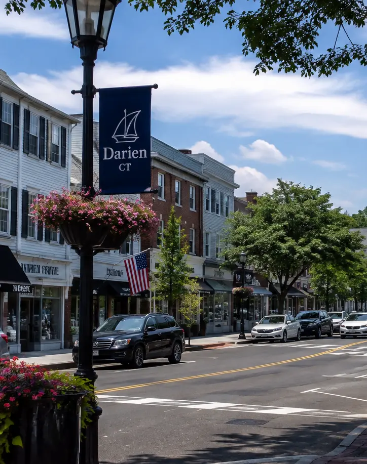 Cleaning services in Darien, CT - downtown Darien