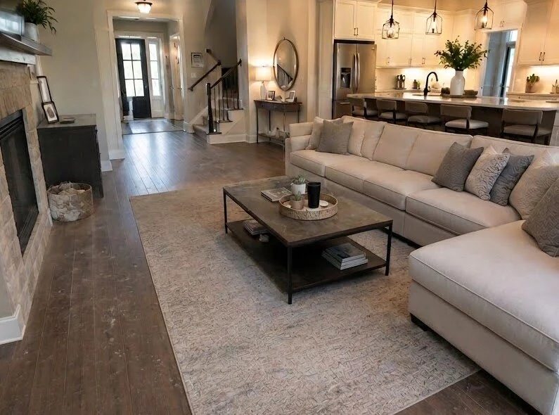 living room before