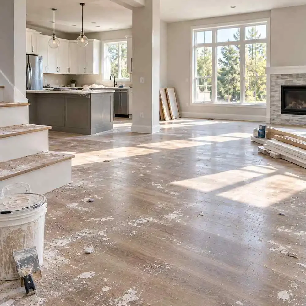 The clean that turns a job site into a finished space