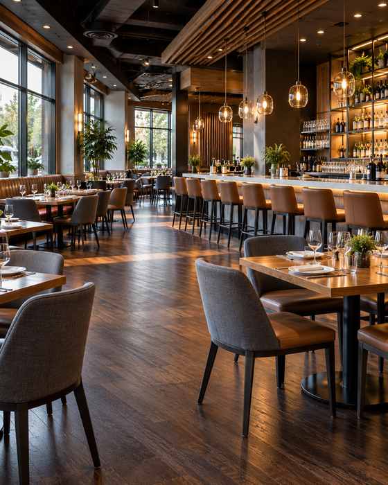 Restaurant and bar cleaning, on your operating clock